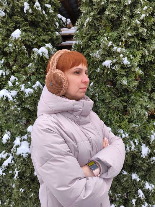 Навушники TEDDY.Теплі навушники.Жіночі навушники