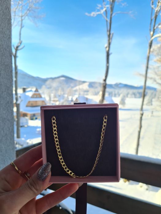 Złoty łańcuszek męski