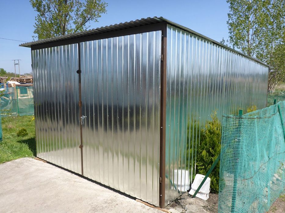 Garaż Blaszak 3x5 WZMOCNIONY I gatunek garaże wiaty blaszaki PROMOCJA