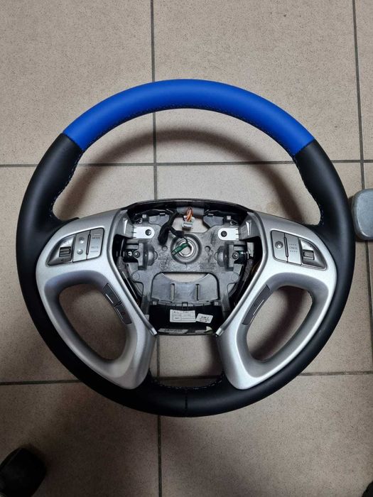 Obszywanie kierownic skórą naturalną Mobilny Serwis