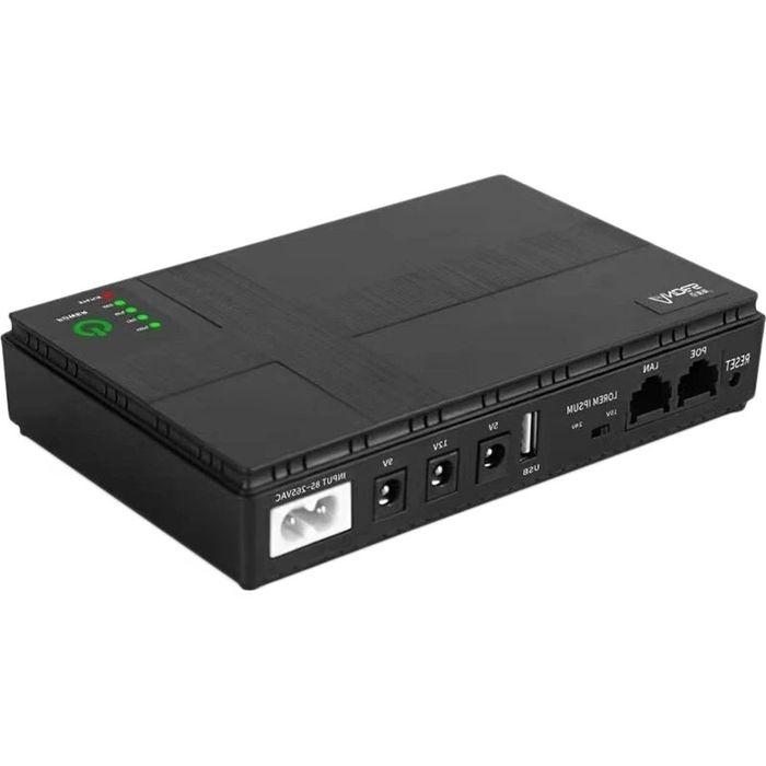 ДБЖ для роутера UPS Mini UPS 10400mAh — безперебійник для Wi-Fi, резервне живлення