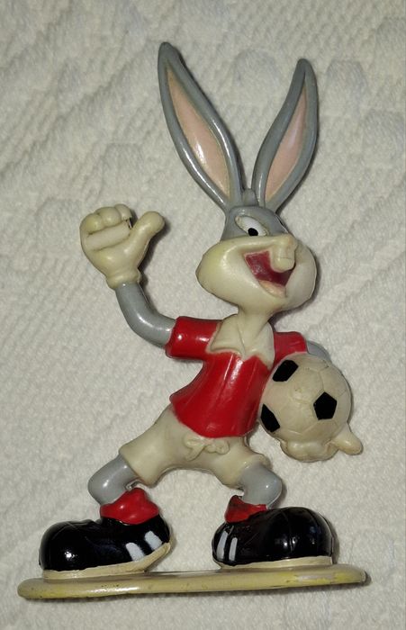 Figura de ação Warner Bros 1996 Star Toys Bugs Bunny Rabbit Sport Lisb