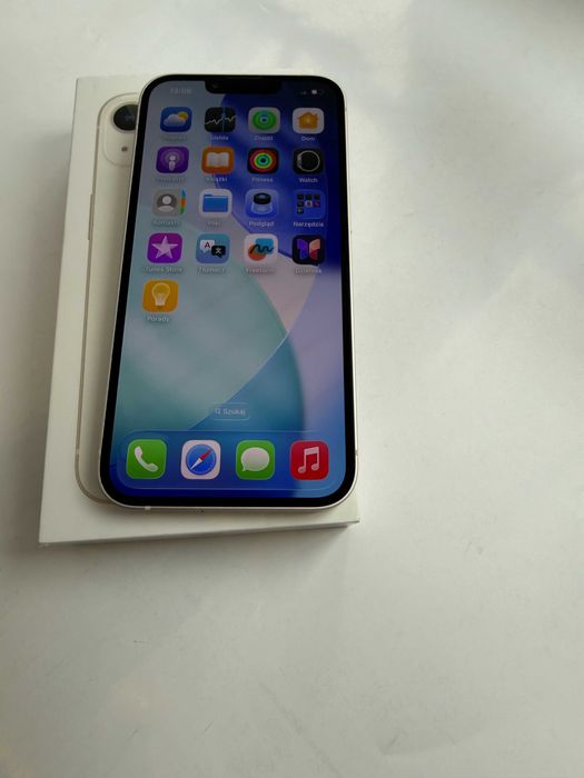 iPhone 13, Starlight, 128 GB, gwarancja