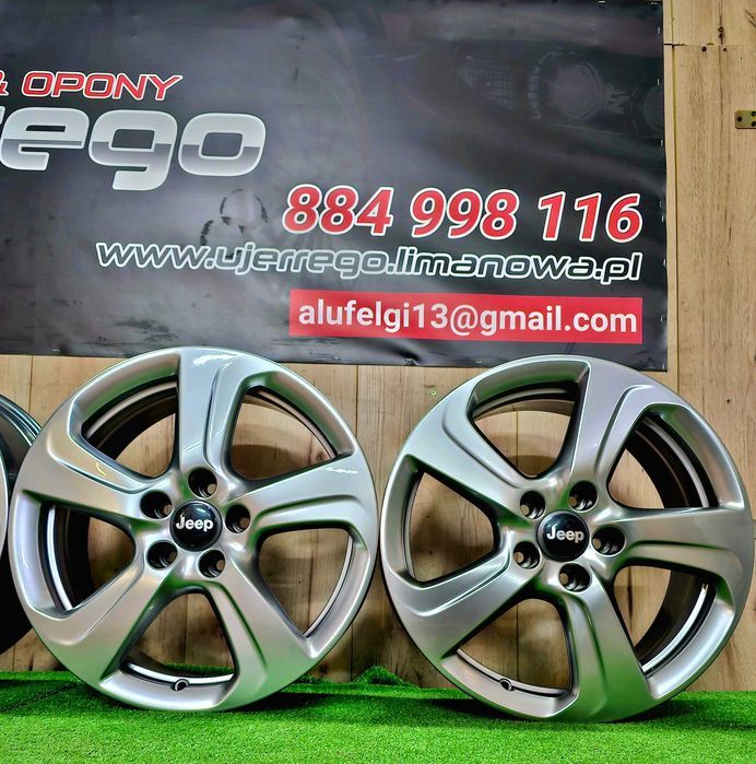 NOWE ALUFELGI JEEP - 17x5x110 - Cherokee, Renegate, Compass
