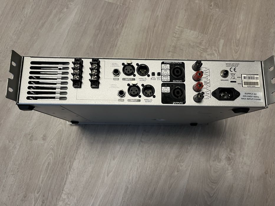 Мікшер StudioMaster ClubDSP/Підсилювач звуку Alto Mistral 900: 8