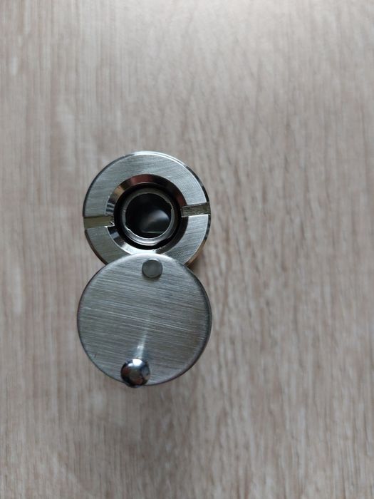 Wizjer Ø14 nikiel-Satyna 35-60MM Alubrass judasz WAL14N nowy