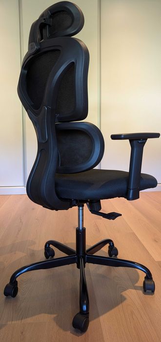 Cadeira de Escritório Ergonómica Kerdom KD9070 com Apoio Lombar e Apoio de Cabeça