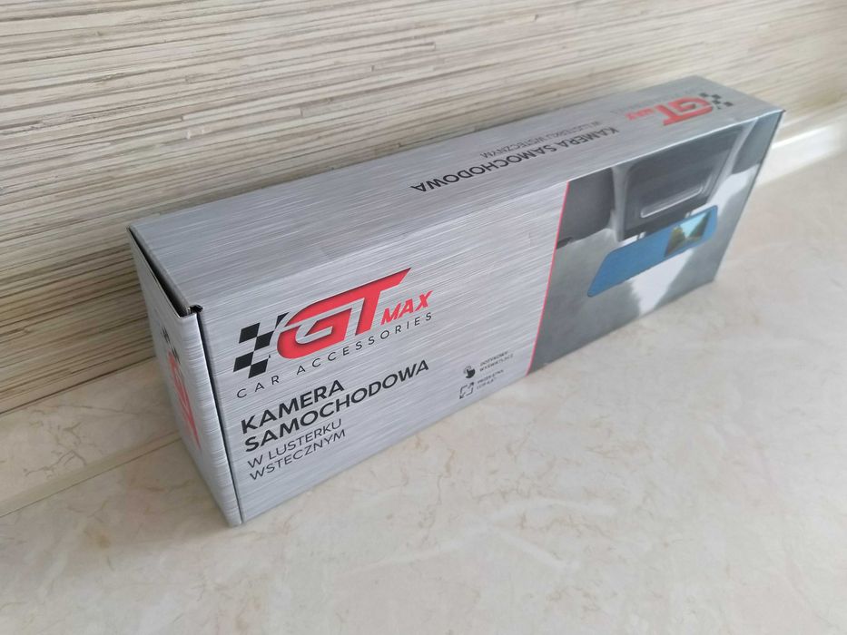 NOWA Samochodowa Kamera Cofania Rejestrator Jazdy Dotykowy 4,8" 150mAh