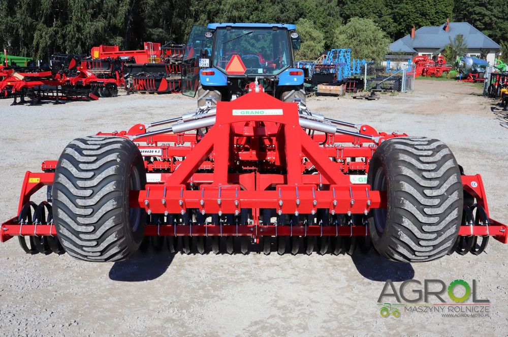Brona talerzowa hydrauliczna TORNADO 3,5m 4 m 4,5m 5 m 6m Grano System