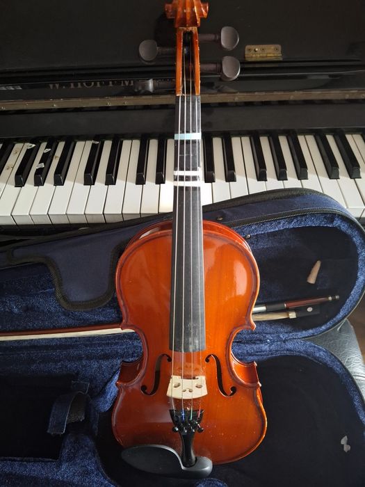Violino 1/2 PRIMO – Afinado, com estojo, arco e resina