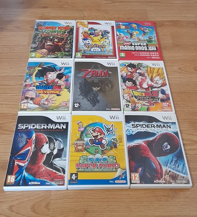 Jogos Wii Nintendo Wii (Originais/Completos /Wii/Wii U)