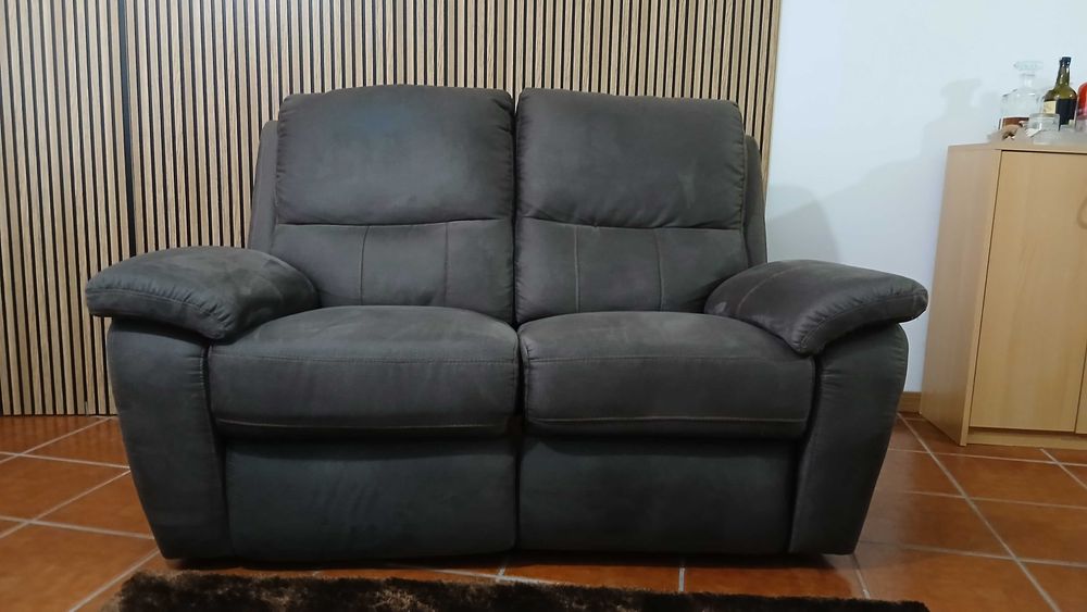 Sofá com 2 relax