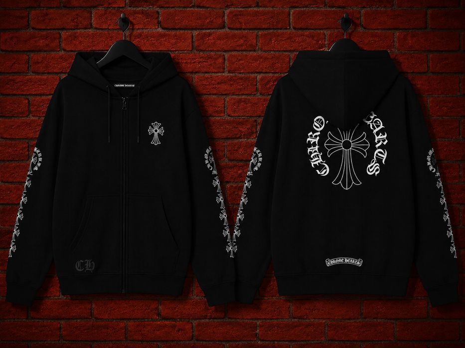 Зіп-Худі Chrome Hearts / Зипка Хром Харт (різні варіанти) БЕЗ ПЕРЕДОПЛАТ