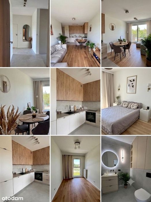 BEZ POŚREDNIKÓW | Nowe, 3-pokojowe 58,84 m²  | Miasteczko Julianów