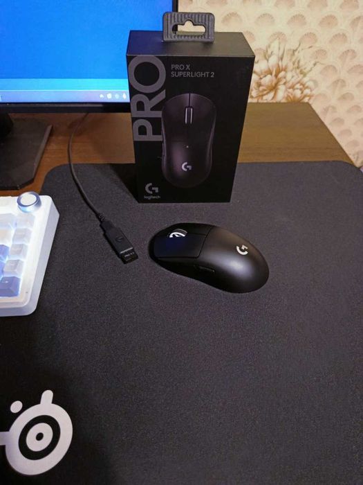 Миша бездротова ігрова Logitech G Pro X Superlight 2 LightSpeed Black