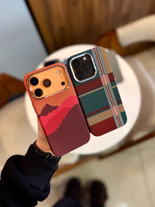 Чохол iPhone в стилі дизайну Pitaka, ПАЛІТРА на 2 фото ТОП є самовивіз