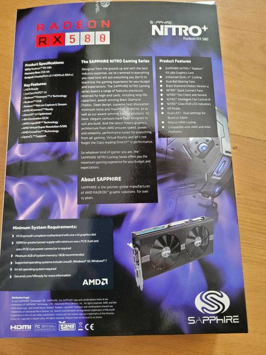 Karta graficzna RADEON RX 580 8GB