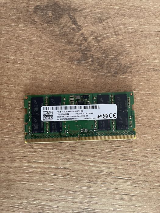 Оперативна пам'ять HP 16GB DDR5-5600 SODIMM б/у