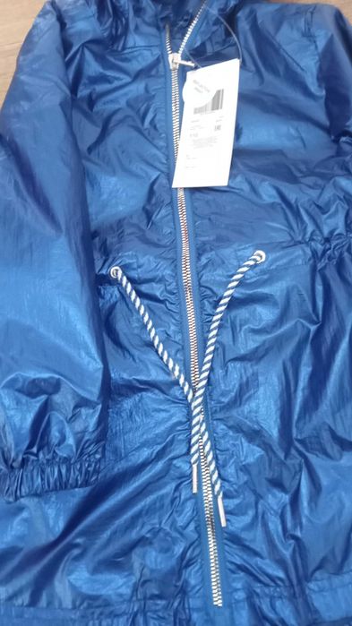 Kurtka 5 10 15 parka nowa z połyskiem holo przejściowa wiosenna 110