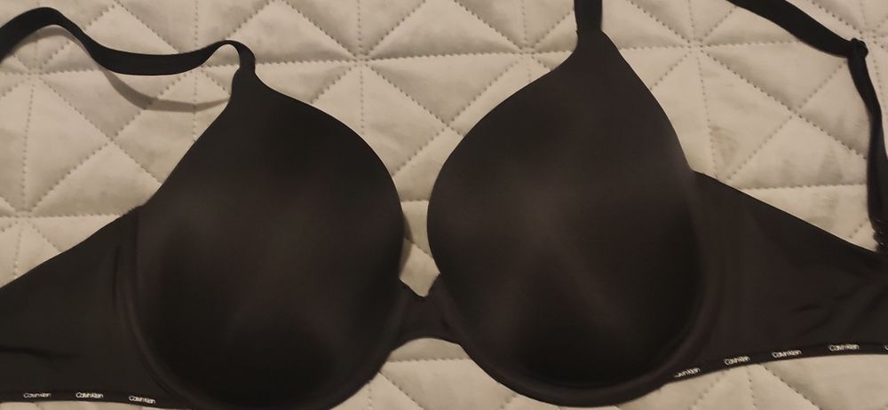 Biustonosz Calvin Klein czarny
