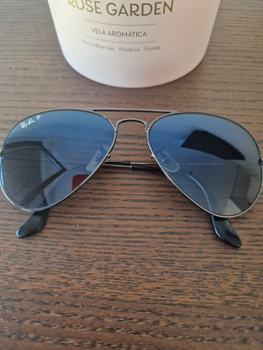 Oculos Ray-Ban Aviador Polarizados
