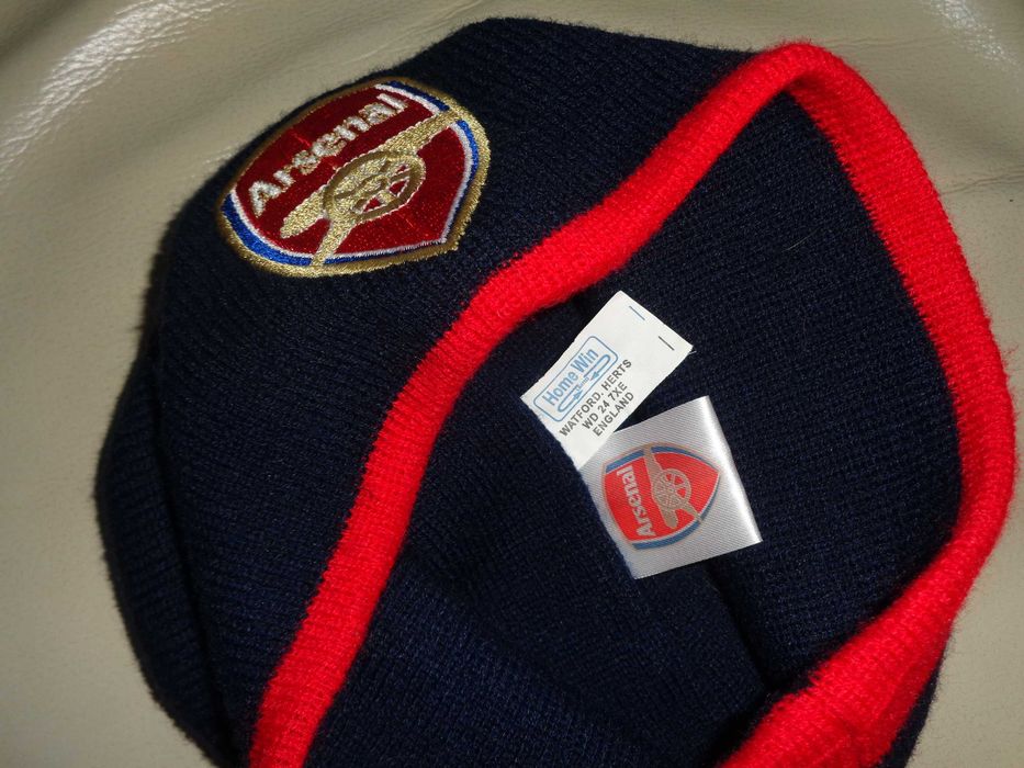 ARSENAL England oryg. granatowa czapka OKAZJA idealny stan jak nowa