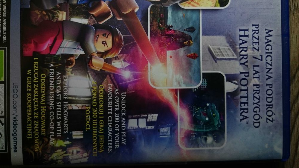 Lego Harry Potter DWIE GRY ps4 playstation 4 minecraft rayman ratchet