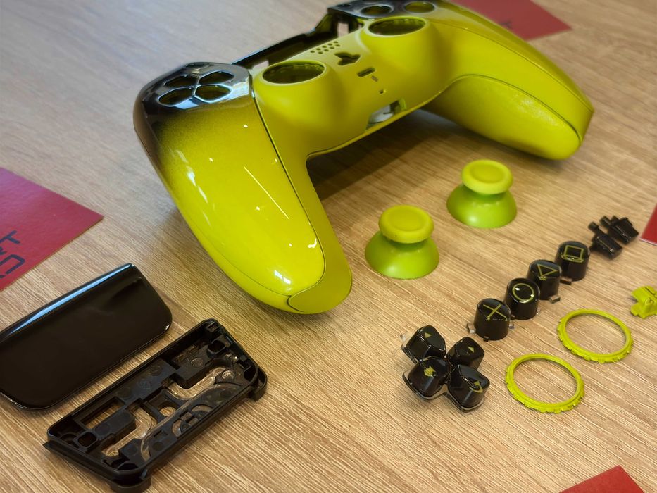 Zamiennik obudowa DualSense PS5 Remix Green -- Pad Kontroler --