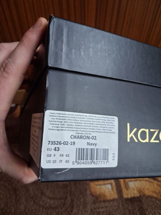 Mokasyny męskie Karar