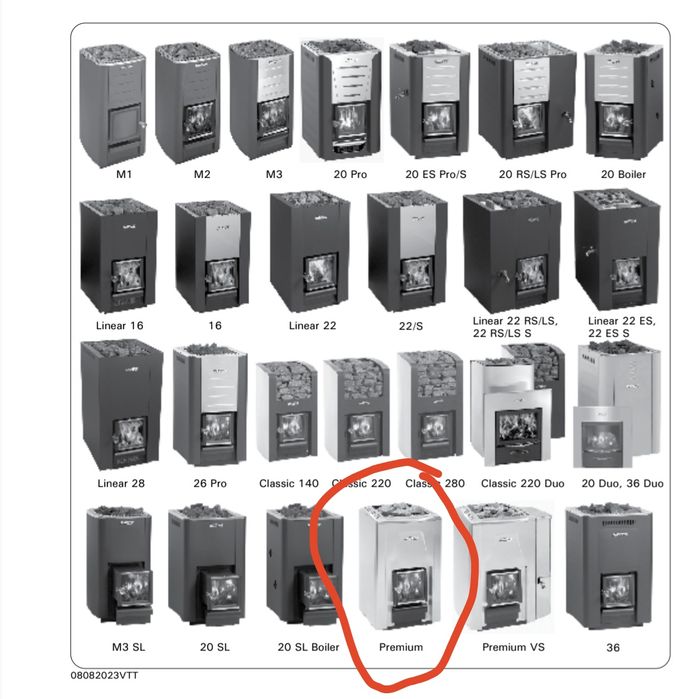 Piec do sauny Harvia do saun do  max 18m3