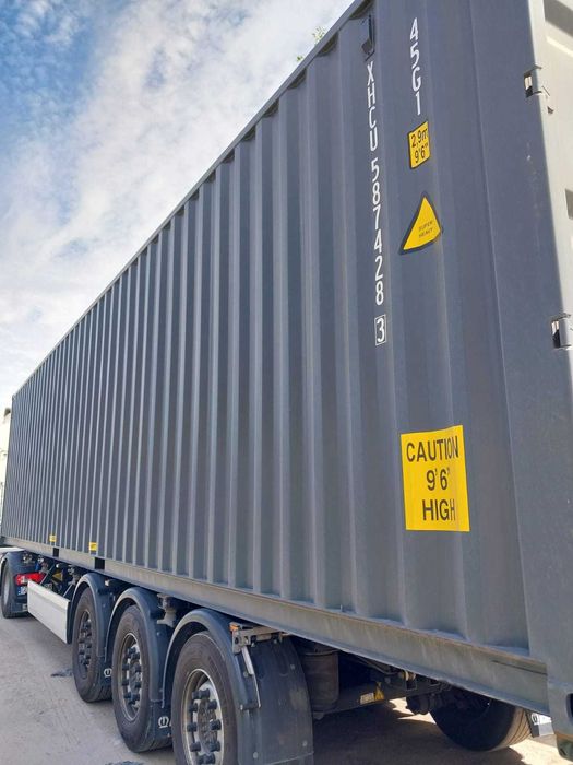 Kontener morski 40HC ONE-WAY 2026 RAL 7016 antracyt High Cube