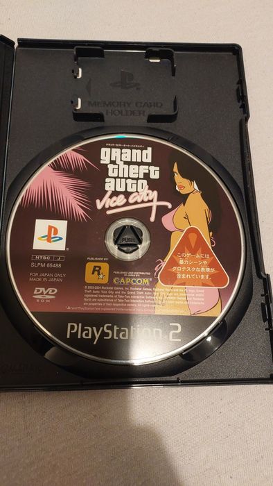 GTA Vice city grand theft auto NTSC-J wersja japońska gra PS2