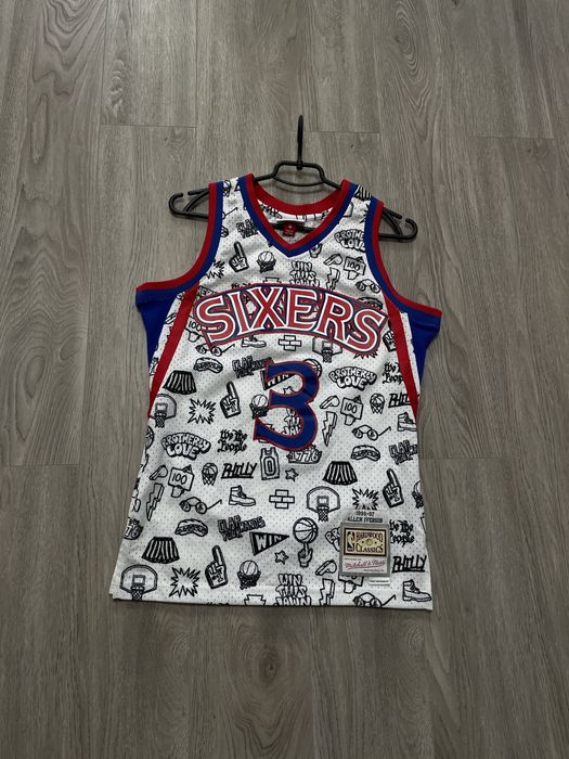 Баскетбольна майка Philadelphia Sixers Allen Iverson