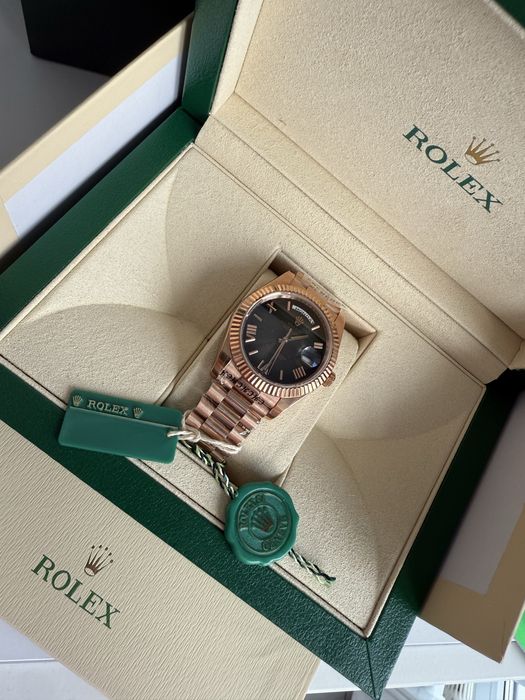 Rolex Day-Date (розовое золото).