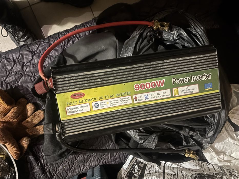 Преобразователь напряжения, инвертор Wimpex 9000W 12/220V