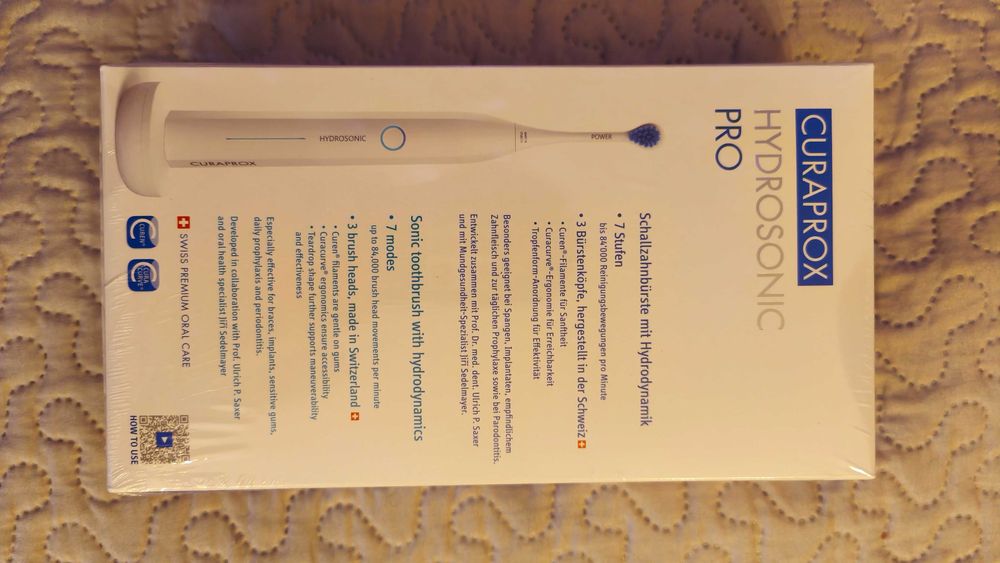 Profesjonalna szczoteczka hydrosoniczna - Curaprox Hydrosonic Pro