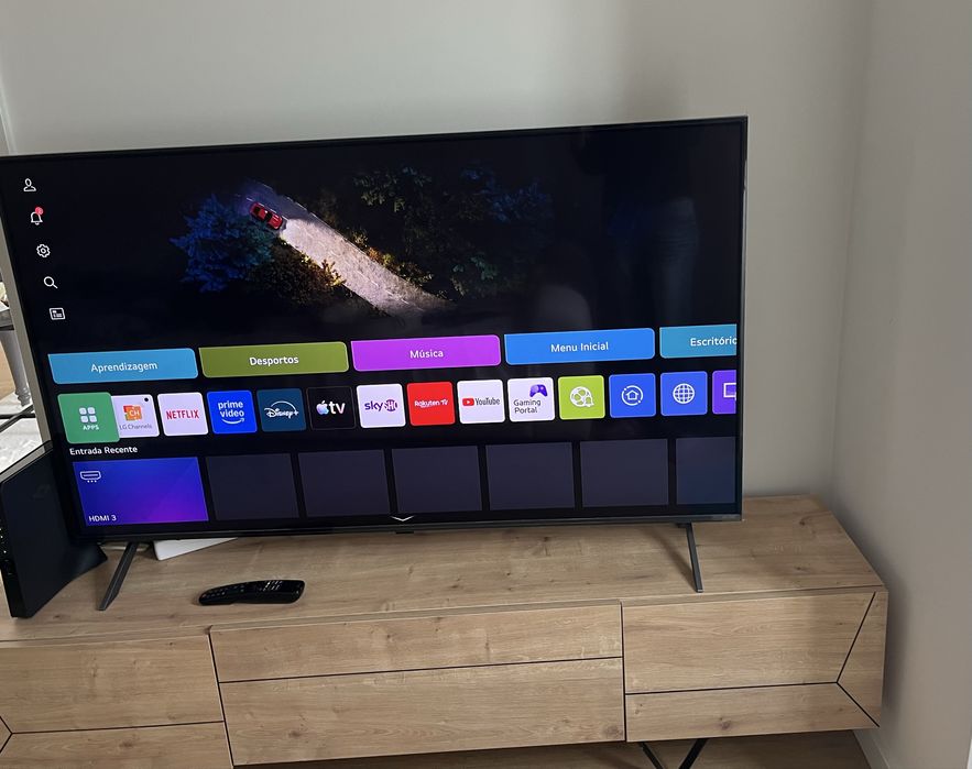 Tv LG Ecran Plano 55” com IA