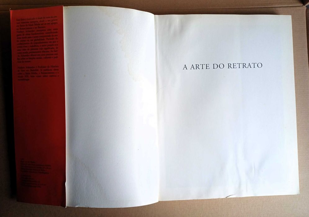 Livro “A Arte do Retrato” de Norbert Schneider, edição Taschen.