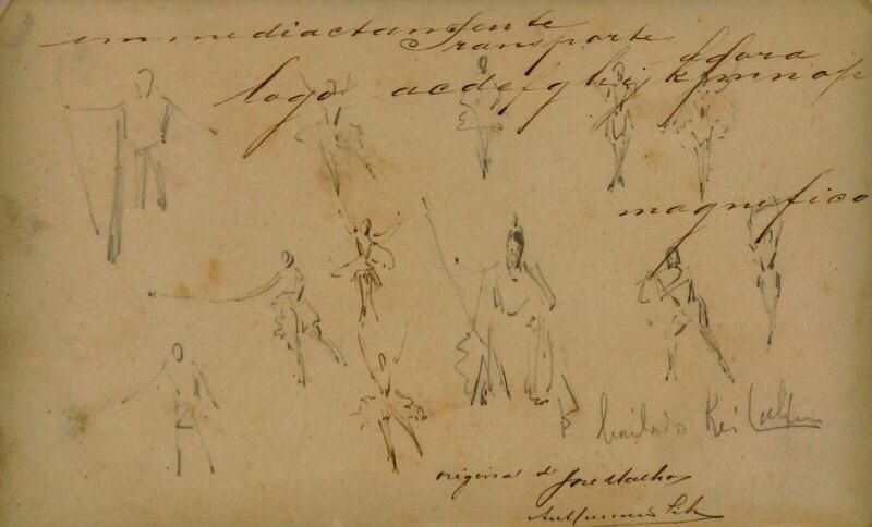 José Vital Branco Malhoa - Desenho sobre papel