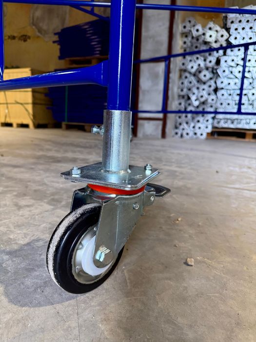 Rusztowanie Warszawskie komplet jezdny wysokość robocza 5m 10szt ram