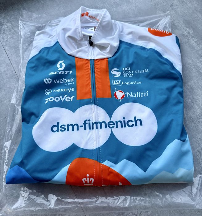 Bluza kolarska deszczak /Wiatrowka Nalini DSM Rozmiar M