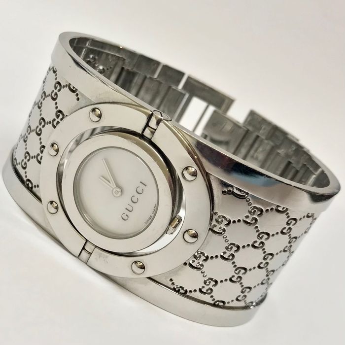 GUCCI 112 Twirl Zegarek damski BARANSOLETKA damska ORYGINAŁ super ELEG