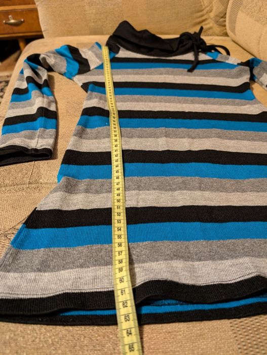 Sweter damski w paski roz. 36