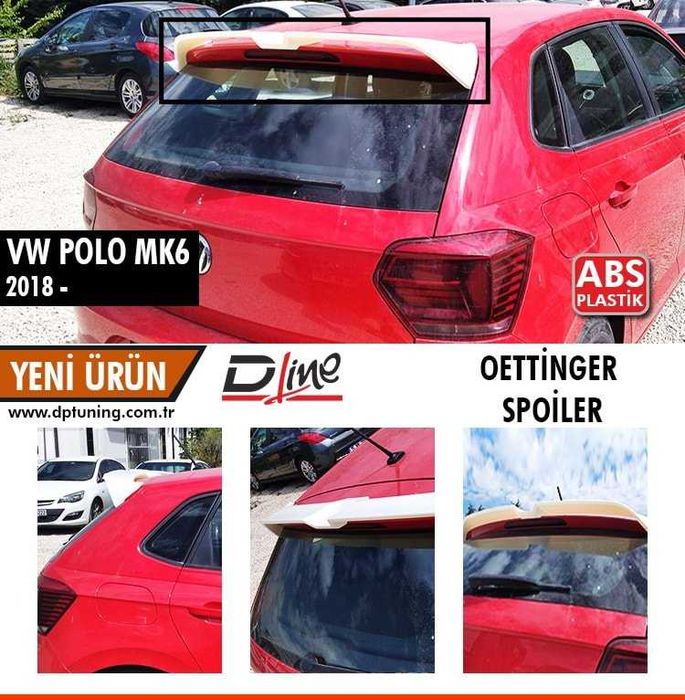 spoiler na klape vw polo vi 17-21 oettinger WYSOKA JAKOSĆ