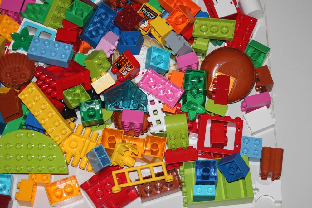 LEGO DUPLO MIX 2kg Ciekawe/Oryginał/Okazja