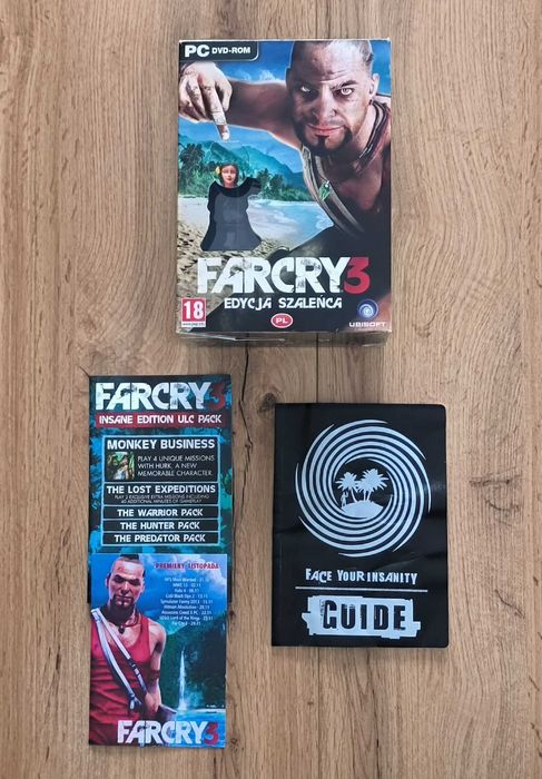 Far Cry 3 Edycja Szaleńca (Edycja Kolekcjonerska) PL PC
