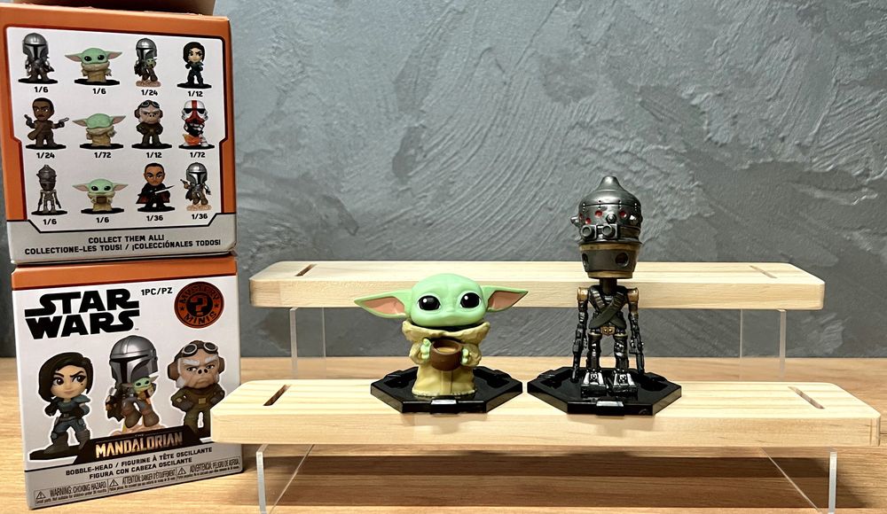 Funko Mystery Minis. Star Wars. The Mandalorian and Grogu