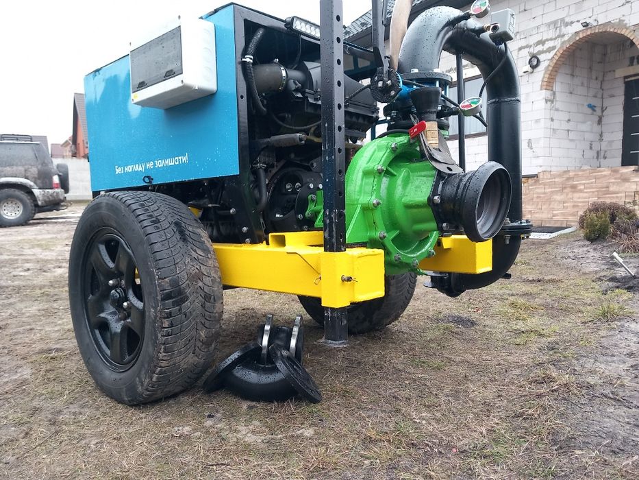 Насоса станція .Мотопомпа.3.0 пн 40 пн30мерседес