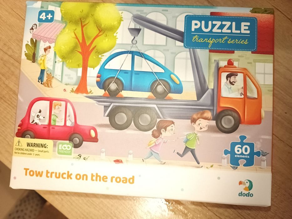 Пазли автодорога Dodo, 60 елементів