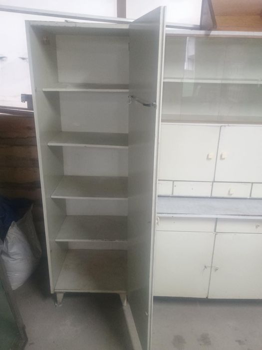 Kredens, szafka PRL komplet